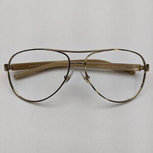 🕶️Frame only! Ralph Lauren RA4004-101/T5 Aviator Sunglasses 59/13-130 / JLE753​